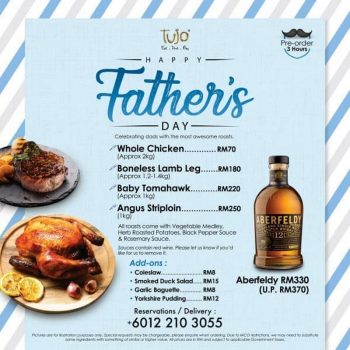 Tujo-Fathers-Day-Promo-350x350 - Beverages Food , Restaurant & Pub Kuala Lumpur Promotions & Freebies Selangor 