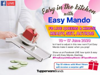 Tupperware-Brands-Easy-Mando-Facebook-LIVE-350x263 - Events & Fairs Home & Garden & Tools Johor Kedah Kelantan Kitchenware Kuala Lumpur Melaka Negeri Sembilan Online Store Pahang Penang Perak Perlis Putrajaya Sabah Sarawak Selangor Terengganu 