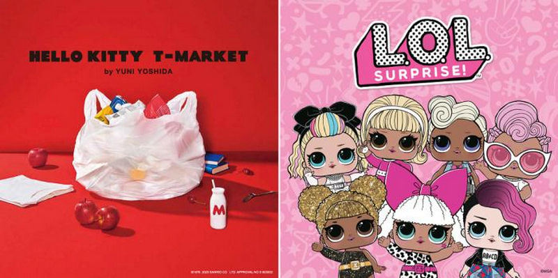 23 Jun 2020 Onward: Uniqlo Hello Kitty T-market and LOL Surprise UT  Collections 