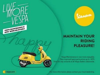 Vespa-60-off-Promo-350x263 - Automotive Johor Kedah Kelantan Kuala Lumpur Melaka Motorbikes Negeri Sembilan Pahang Penang Perak Perlis Promotions & Freebies Putrajaya Sabah Sarawak Selangor Terengganu 