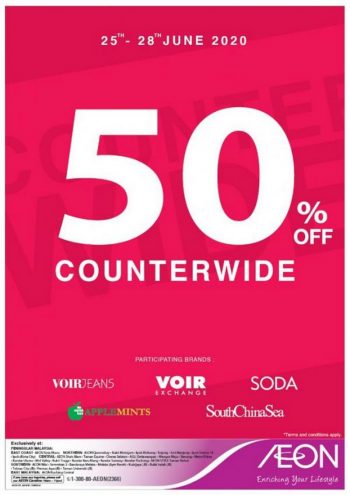 Voir-Sale-50-off-at-AEON-350x495 - Fashion Accessories Fashion Lifestyle & Department Store Johor Kedah Kelantan Kuala Lumpur Malaysia Sales Melaka Negeri Sembilan Pahang Penang Perak Perlis Putrajaya Sabah Sarawak Selangor Terengganu 