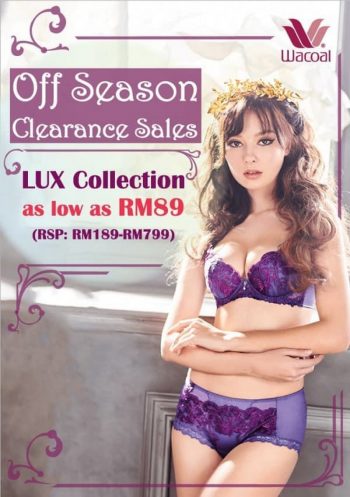 Wacoal’s-Off-Season-Clearance-Sales-at-ISETAN-KLCC-350x497 - Fashion Accessories Fashion Lifestyle & Department Store Kuala Lumpur Lingerie Selangor Warehouse Sale & Clearance in Malaysia 