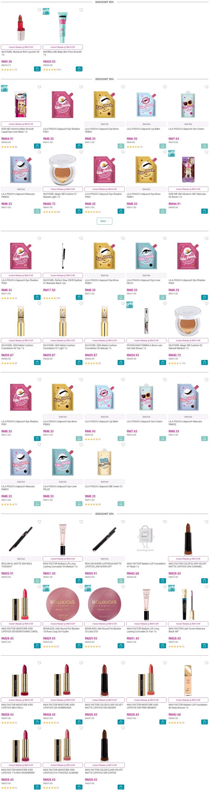 Watsons-Cosmetics-50-Promo-1-scaled - Beauty & Health Cosmetics Johor Kedah Kelantan Kuala Lumpur Melaka Negeri Sembilan Online Store Pahang Penang Perak Perlis Promotions & Freebies Putrajaya Sabah Sarawak Selangor Terengganu 