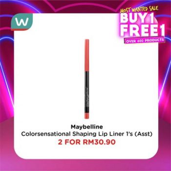 Watsons-Cosmetics-Buy-1-Free-1-Promotion-9-350x350 - Beauty & Health Cosmetics Johor Kedah Kelantan Kuala Lumpur Melaka Negeri Sembilan Online Store Pahang Penang Perak Perlis Personal Care Promotions & Freebies Putrajaya Sabah Sarawak Selangor Terengganu 