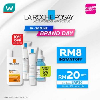 Watsons-La-Roche-Posay-Brand-Day-Sale-350x350 - Beauty & Health Health Supplements Johor Kedah Kelantan Kuala Lumpur Malaysia Sales Melaka Negeri Sembilan Online Store Pahang Penang Perak Perlis Personal Care Putrajaya Sabah Sarawak Selangor Skincare Terengganu 