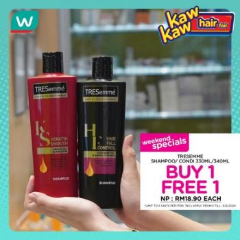 Watsons-Shampoo-Conditioner-Buy-1-Free-1-Promotion-5-350x350 - Beauty & Health Hair Care Johor Kedah Kelantan Kuala Lumpur Melaka Negeri Sembilan Pahang Penang Perak Perlis Personal Care Promotions & Freebies Putrajaya Sabah Sarawak Selangor Terengganu 