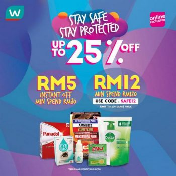 Watsons-Stay-Safe-Stay-Protected-Sale-350x350 - Beauty & Health Health Supplements Johor Kedah Kelantan Kuala Lumpur Malaysia Sales Melaka Negeri Sembilan Online Store Pahang Penang Perak Perlis Personal Care Putrajaya Sabah Sarawak Selangor Terengganu 