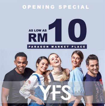 YFS-Opening-Specials-at-Paragon-Market-Place-350x351 - Apparels Fashion Accessories Fashion Lifestyle & Department Store Johor Promotions & Freebies 