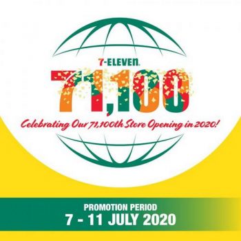 7-Eleven-71100th-Stores-Opening-Celebrations-Deals-Promotion-350x350 - Johor Kedah Kelantan Kuala Lumpur Melaka Negeri Sembilan Pahang Penang Perak Perlis Promotions & Freebies Putrajaya Sabah Sarawak Selangor Supermarket & Hypermarket Terengganu 