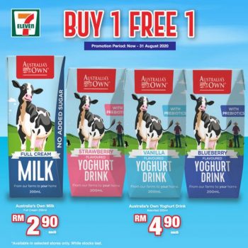 7-Eleven-Australias-Own-Milk-Yogurt-Buy-1-Free-1-Promotion-350x350 - Johor Kedah Kelantan Kuala Lumpur Melaka Negeri Sembilan Pahang Penang Perak Perlis Promotions & Freebies Putrajaya Sabah Sarawak Selangor Supermarket & Hypermarket Terengganu 