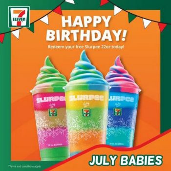 7-Eleven-Free-cup-of-icy-sweet-Slurpee-on-your-birthday-month-350x350 - Johor Kedah Kelantan Kuala Lumpur Melaka Negeri Sembilan Online Store Others Pahang Penang Perak Perlis Promotions & Freebies Putrajaya Sabah Sarawak Selangor Terengganu 