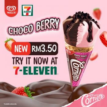 7-Eleven-Walls-Cornetto-Choco-Berry-Ice-Cream-Promo-350x350 - Johor Kedah Kelantan Kuala Lumpur Melaka Negeri Sembilan Pahang Penang Perak Perlis Promotions & Freebies Putrajaya Sabah Sarawak Selangor Supermarket & Hypermarket Terengganu 