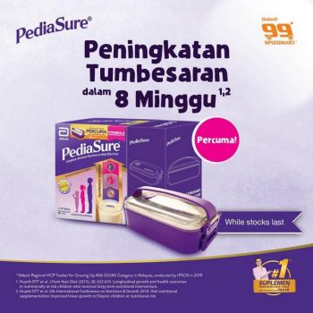 99-Speedmart-PediaSure-Promotion-350x350 - Baby & Kids & Toys Johor Kedah Kelantan Kuala Lumpur Melaka Milk Powder Negeri Sembilan Pahang Penang Perak Perlis Promotions & Freebies Putrajaya Sabah Sarawak Selangor Supermarket & Hypermarket Terengganu 