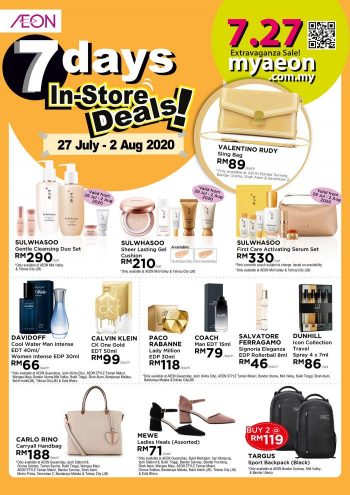 AEON-7.27-In-Store-Deals-Promotion-350x495 - Johor Kedah Kelantan Kuala Lumpur Melaka Negeri Sembilan Pahang Penang Perak Perlis Promotions & Freebies Putrajaya Sabah Sarawak Selangor Supermarket & Hypermarket Terengganu 