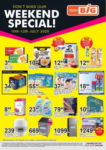 AEON-BiG-Weekend-Promotion-350x495 - Johor Kedah Kelantan Kuala Lumpur Melaka Negeri Sembilan Pahang Penang Perak Perlis Promotions & Freebies Putrajaya Sabah Sarawak Selangor Supermarket & Hypermarket Terengganu 