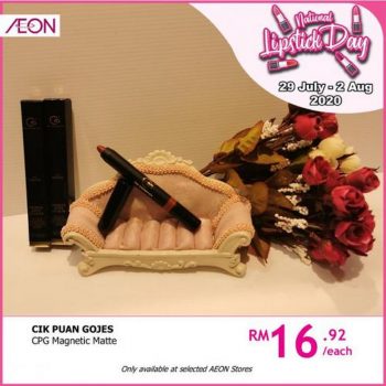 AEON-National-Lipstick-Day-Sale-350x350 29 Jul-2 Aug 2020: AEON National Lipstick Day Sale