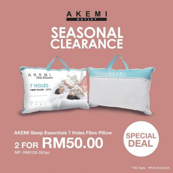 AKEMI-Seasonal-Clearance-Sale-at-Freeport-AFamosa-Outlet-3-350x350 - Beddings Home & Garden & Tools Melaka Others Warehouse Sale & Clearance in Malaysia 
