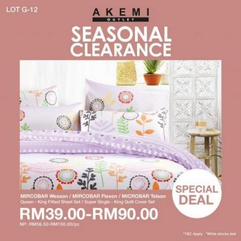 AKEMI-Seasonal-Clearance-Sale-at-Freeport-AFamosa-Outlet-350x350 - Beddings Home & Garden & Tools Melaka Others Warehouse Sale & Clearance in Malaysia 