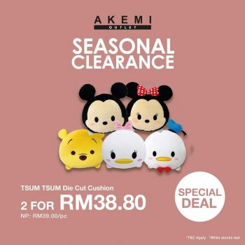 AKEMI-Seasonal-Clearance-Sale-at-Freeport-AFamosa-Outlet-7-350x350 - Beddings Home & Garden & Tools Melaka Others Warehouse Sale & Clearance in Malaysia 