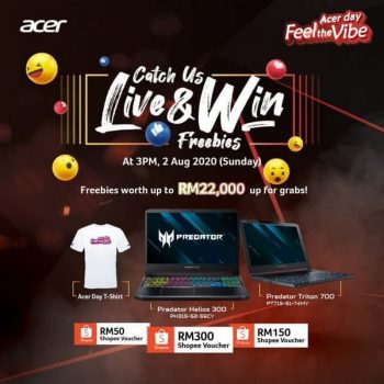 Acer-Giveaway-Live-Session-350x350 - Computer Accessories Electronics & Computers Events & Fairs Johor Kedah Kelantan Kuala Lumpur Laptop Melaka Negeri Sembilan Online Store Pahang Penang Perak Perlis Putrajaya Sabah Sarawak Selangor Terengganu 