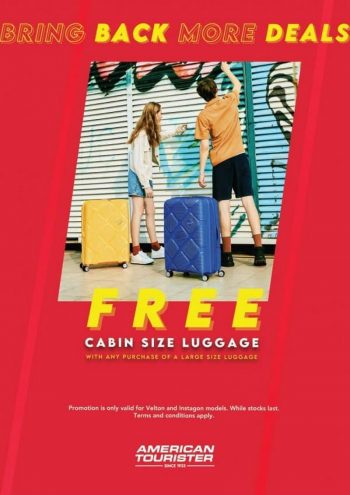 American-Tourister-Special-Promo-at-Isetan-350x495 - Kuala Lumpur Luggage Promotions & Freebies Selangor Sports,Leisure & Travel 