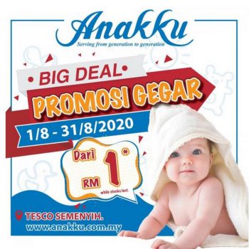 Anakku-Big-Deal-Promotion-at-Tesco-Semenyih-350x350 - Baby & Kids & Toys Babycare Promotions & Freebies Selangor Supermarket & Hypermarket 