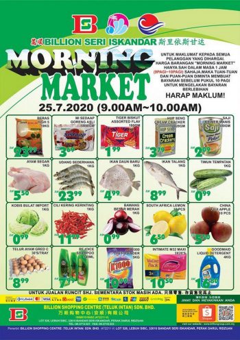 BILLION-Morning-Market-Promotion-at-Seri-Iskandar-1-350x496 - Perak Promotions & Freebies Supermarket & Hypermarket 