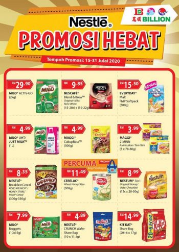 BILLION-Nestle-Promotion-350x494 - Johor Kedah Kelantan Kuala Lumpur Melaka Negeri Sembilan Pahang Penang Perak Perlis Promotions & Freebies Putrajaya Sabah Sarawak Selangor Supermarket & Hypermarket Terengganu 