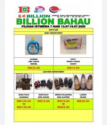BILLION-Promotion-at-Bahau-350x407 - Negeri Sembilan Promotions & Freebies Supermarket & Hypermarket 