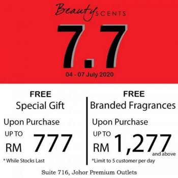 Beauty-Scents-7.7-Sale-at-Johor-Premium-Outlets-350x350 - Beauty & Health Fragrances Johor Malaysia Sales 