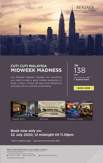 Berjaya-Times-Square-Hotel-24hours-Flash-Deal-350x550 - Hotels Kuala Lumpur Promotions & Freebies Selangor Sports,Leisure & Travel 