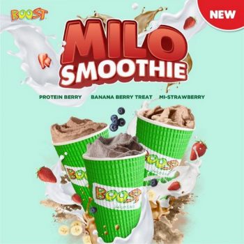 Boost-Juice-Bars-Milo-Smoothie-350x350 - Beverages Food , Restaurant & Pub Johor Kedah Kelantan Kuala Lumpur Melaka Negeri Sembilan Pahang Penang Perak Perlis Promotions & Freebies Putrajaya Sabah Sarawak Selangor Terengganu 