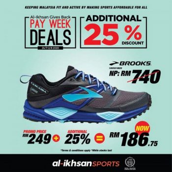 Brooks-Pay-Week-Deals-Sale-at-Al-Ikhsan-350x350 - Fashion Accessories Fashion Lifestyle & Department Store Footwear Johor Kedah Kelantan Kuala Lumpur Malaysia Sales Melaka Negeri Sembilan Pahang Penang Perak Perlis Putrajaya Sabah Sarawak Selangor Terengganu 