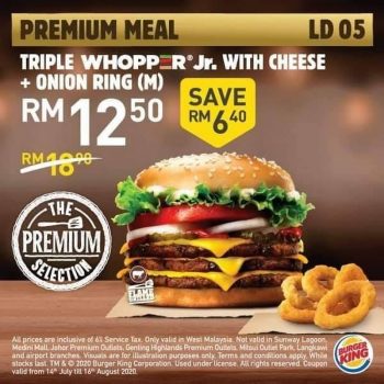 Burger-King-Triple-Whopper-Jr-Promotion-350x350 - Beverages Burger Food , Restaurant & Pub Johor Kelantan Kuala Lumpur Melaka Negeri Sembilan Pahang Penang Perak Perlis Promotions & Freebies Putrajaya Sabah Sarawak Selangor Terengganu 