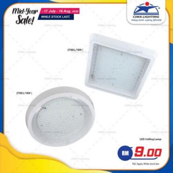 CIMA-Lighting-Mid-Year-Sale-Promotion-17-350x350 - Home & Garden & Tools Kuala Lumpur Lightings Promotions & Freebies Selangor 