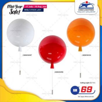 CIMA-Lighting-Mid-Year-Sale-Promotion-22-350x350 - Home & Garden & Tools Kuala Lumpur Lightings Promotions & Freebies Selangor 