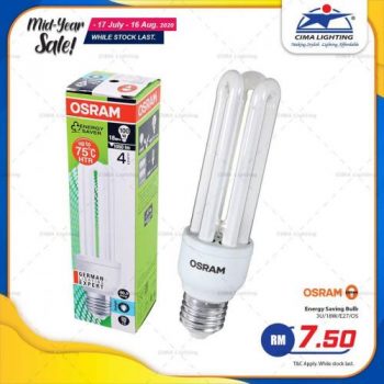 CIMA-Lighting-Mid-Year-Sale-Promotion-3-350x350 - Home & Garden & Tools Kuala Lumpur Lightings Promotions & Freebies Selangor 