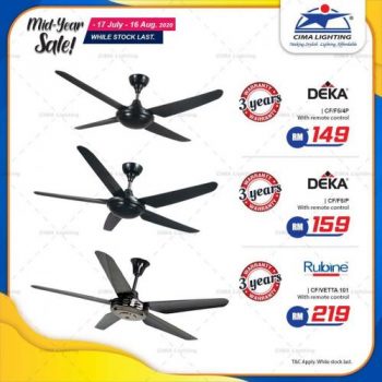 CIMA-Lighting-Mid-Year-Sale-Promotion-5-350x350 - Home & Garden & Tools Kuala Lumpur Lightings Promotions & Freebies Selangor 