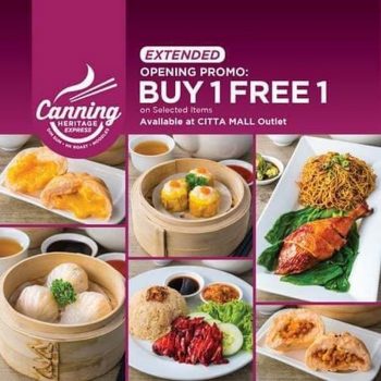 Canning-Heritage-Buy-1-Free-1-Opening-Promo-350x350 - Beverages Food , Restaurant & Pub Promotions & Freebies Selangor 