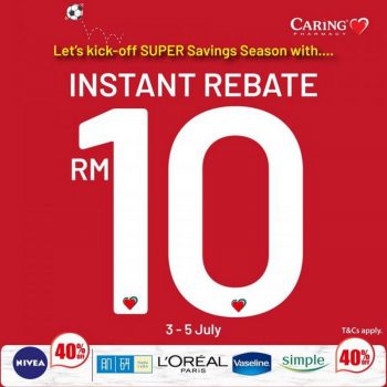 Caring-Pharmacy-Super-Savings-Season-Instant-Rebate-Promotion-350x350 - Beauty & Health Johor Kedah Kelantan Kuala Lumpur Melaka Negeri Sembilan Pahang Penang Perak Perlis Personal Care Promotions & Freebies Putrajaya Sabah Sarawak Selangor Skincare Terengganu 