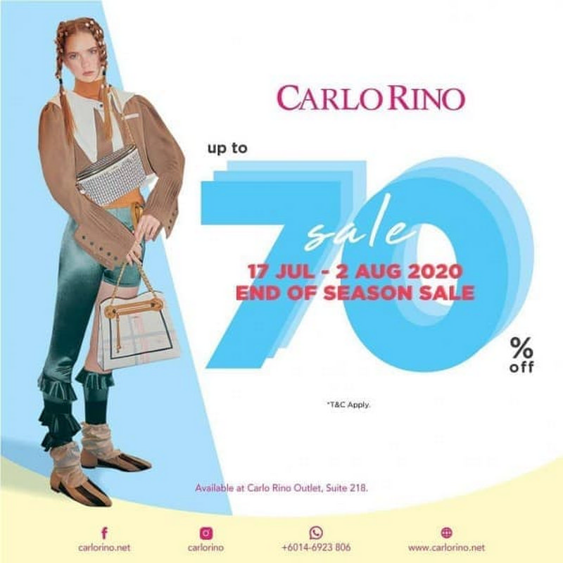 17 Jul-2 Aug 2020: Carlo Rino Special Sale at Genting ...