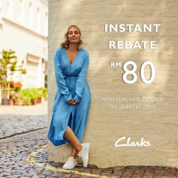 Clarks-Instant-Rebate-Promotion-350x350 - Fashion Accessories Fashion Lifestyle & Department Store Johor Kedah Kelantan Kuala Lumpur Melaka Negeri Sembilan Pahang Penang Perak Perlis Promotions & Freebies Putrajaya Sabah Sarawak Selangor Terengganu 