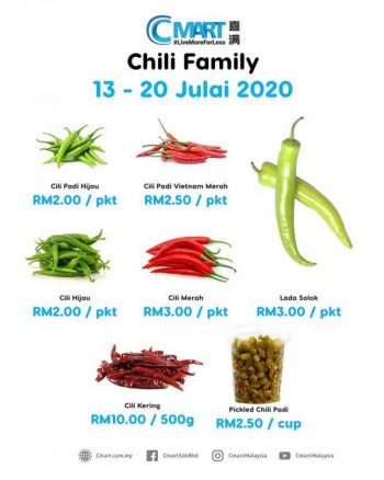 Cmart-Chili-Family-Promotion-350x438 - Johor Kedah Kelantan Kuala Lumpur Melaka Negeri Sembilan Pahang Penang Perak Perlis Promotions & Freebies Putrajaya Sabah Sarawak Selangor Supermarket & Hypermarket Terengganu 