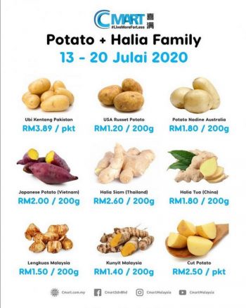 Cmart-Potato-Halia-Family-Promotion-350x438 - Johor Kedah Kelantan Kuala Lumpur Melaka Negeri Sembilan Pahang Penang Perak Perlis Promotions & Freebies Putrajaya Sabah Sarawak Selangor Supermarket & Hypermarket Terengganu 