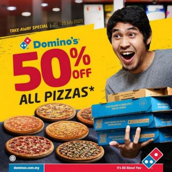 Dominos-Pizza-Take-Away-Promotion-350x350 20-26 Jul 2020: Domino's Pizza Take-Away Promotion