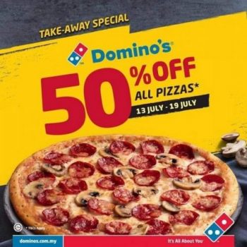 Domino’s-Pizza-July-Promotion-350x350 - Beverages Food , Restaurant & Pub Johor Kedah Kelantan Kuala Lumpur Melaka Negeri Sembilan Online Store Pahang Penang Perak Perlis Pizza Promotions & Freebies Putrajaya Sabah Sarawak Selangor Terengganu 