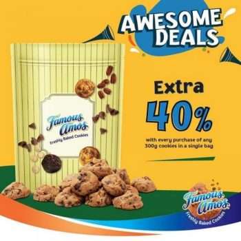 Famous-Amos-Awesome-Deal-at-3-Damansara-Shopping-Mall-350x350 - Beverages Food , Restaurant & Pub Promotions & Freebies Selangor 