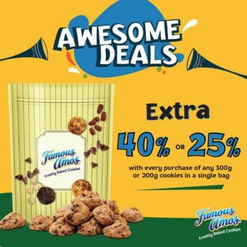 Famous-Amos-Awesome-Deals-Promotion-350x350 - Beverages Food , Restaurant & Pub Johor Kedah Kelantan Kuala Lumpur Melaka Negeri Sembilan Pahang Penang Perak Perlis Promotions & Freebies Putrajaya Sabah Sarawak Selangor Terengganu 