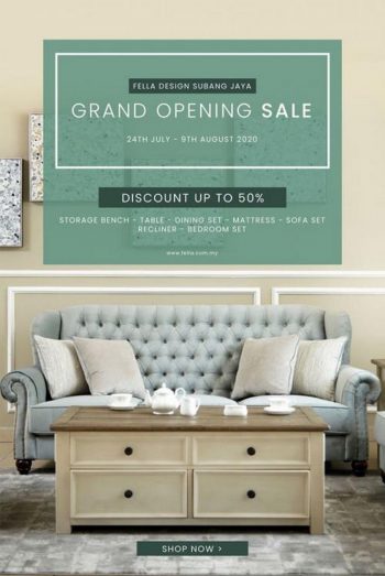 Fella-Design-Grand-Opening-Sale-at-Subang-Jaya-350x523 - Furniture Home & Garden & Tools Home Decor Malaysia Sales Selangor 