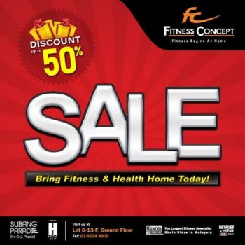 Fitness-Concept-Mid-Year-Sale-at-Subang-Parade-350x350 - Fitness Malaysia Sales Selangor Sports,Leisure & Travel 